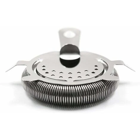 Hawthorne Cocktail Strainer Stainless Steel Bar Strainer Professional 4 Prong Strainer With 100 Wire Spring 4 Hawthorne Cocktail Strainer Stainless Steel Bar Strainer Professional 4 Prong Strainer With 100 Wire Spring - Image 4