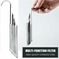 Stainless Steel Tea Diffuser, Hanging Cup Type Tea Making Tool Tea Leak For Loose Tea, Rose, Coffee, Spices, Long Handled Tea Filter Pipe (4 Pieces)， -Home Chef Shop 69019577 3