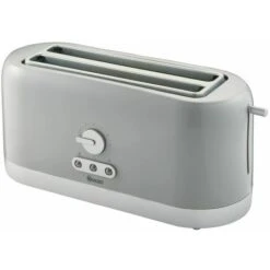 Swan 4 Slice LongSlot Grey Toaster