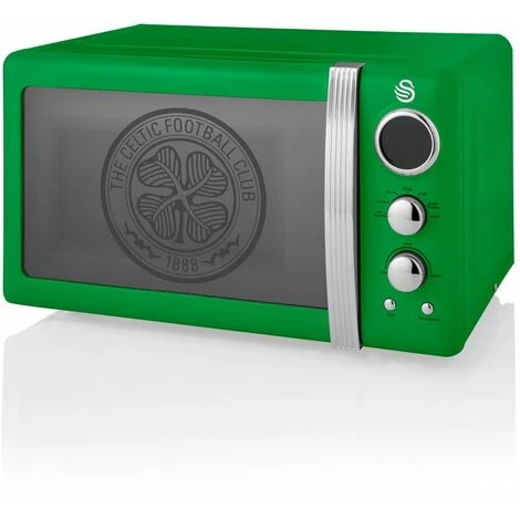 Swan Celtic Retro 800W Digital Microwave 1 Swan Celtic Retro 800W Digital Microwave