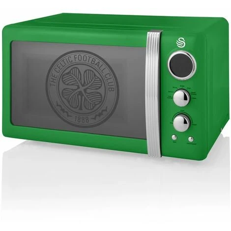 Swan Celtic Retro 800W Digital Microwave 2 Swan Celtic Retro 800W Digital Microwave - Image 2