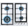 Built-in Gas Cooktop, 4 Burners Stainless Steel Gas Hob Cooker With Flame Failure Protection Gasland Chef GH60SF