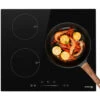 Gasland Chef IH603BF 60cm Built-in Induction Hob, 3 Zones Electric Cooktop 5800W, With Slider Touch Control, Boost Function