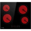 GASLAND Chef CH60BF 60cm Built-in Ceramic Hob, 4 Zones Electric Cooktop Sensor Touch Controls Timer Child Lock, 6kW
