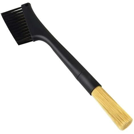 Double Head Coffee Brush Espresso Coffee Grinder Clean Brush 1 Double Head Coffee Brush Espresso Coffee Grinder Clean Brush
