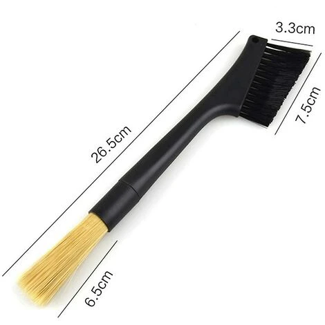 Double Head Coffee Brush Espresso Coffee Grinder Clean Brush 2 Double Head Coffee Brush Espresso Coffee Grinder Clean Brush - Image 2