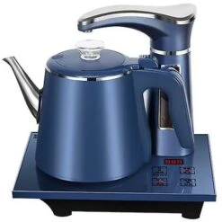 220V Electric Kettle 0.8l Heat Preservation Teapot Household Smart Thermostat Kettle Safety Stainless Steel Water Dispenser Uk -Home Chef Shop 74692797 3