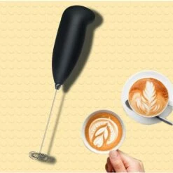 GDRHVFD Portable Latte Milk Frother - Bulletproof Coffee Mixer, Cappuccino, Smoothie, Matcha, Hot Chocolate, Electric Mixer For Christmas Gifts. -Home Chef Shop 74949851 3