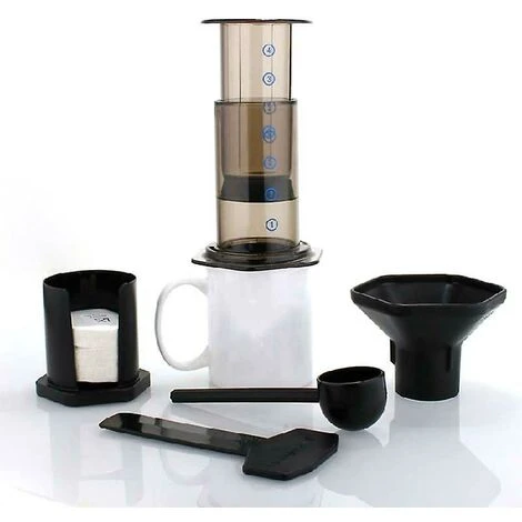Manual Coffee Machine Pressure Pot Transparent Manual Coffee Machine 4 Manual Coffee Machine Pressure Pot Transparent Manual Coffee Machine - Image 4