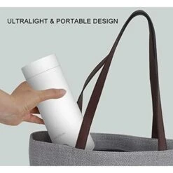 Travel Kettle, Portable Kettle For Healthy Drinks, Fast Boiling, Auto Shut-Off Small Kettle, Small 400ml Kettle (White) -Home Chef Shop 78703062 3