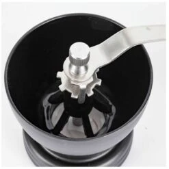 Manual Coffee Grinder Adjustable Coarse Ceramic Grinder Hand Held Coffee Grinder Compact Crank Handle For Home, Office And Travel With Brush, Spoon -Home Chef Shop 79303674 3