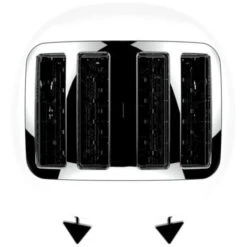 The Funky Appliance Company 4 Slice Toaster White -Home Chef Shop 83668771 5