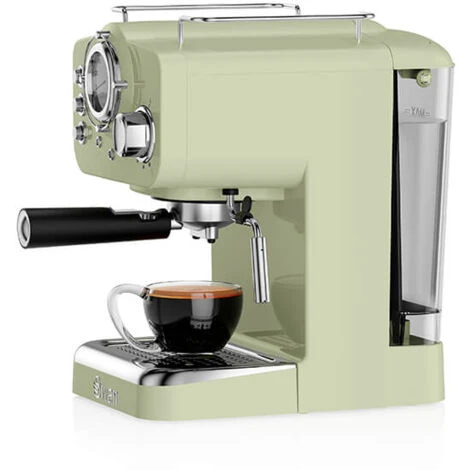 Swan Retro Green Pump Espresso Coffee Machine 2 Swan Retro Green Pump Espresso Coffee Machine - Image 2