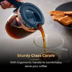 Tower Cavaletto Espresso Machine Midnight Blue -Home Chef Shop 83671124 5