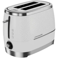 Beko Off White & Chrome Cosmopolis Dome Kettle & 2 Slice Toaster Set -Home Chef Shop 83671171 5
