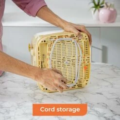 Beige 4 Slice Toaster Family Size 1400W With Variable Browning Control -Home Chef Shop 83743689 4