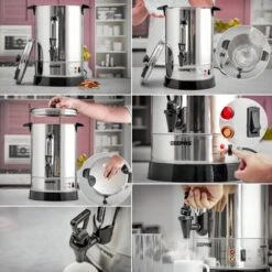 10 L Commercial Catering Kitchen Hot Water Boiler Tea Urn 1650W Boiler Geepas -Home Chef Shop 83743696 3