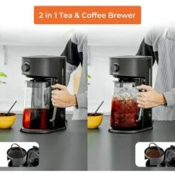 Geepas 700W Ice Tea & Coffee Maker Brews Iced Coffee Or Hot Coffee Machine 2.5L -Home Chef Shop 83743698 4