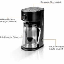 Geepas 700W Ice Tea & Coffee Maker Brews Iced Coffee Or Hot Coffee Machine 2.5L -Home Chef Shop 83743698 5