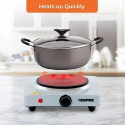 Hot Plate Electric Cooker Single Portable Table Top Kitchen Hob Stove 1000W -Home Chef Shop 83743768 5