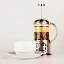 French Press Coffee Maker Morning Coffee Brewer Heat Resistant Glass Tea Maker -Home Chef Shop 83809761 5