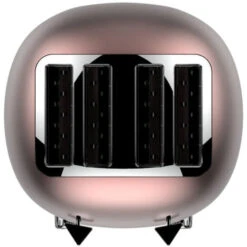 The Funky Appliance Company 4 Slice Toaster Rose Gold Pink -Home Chef Shop 87185748 5