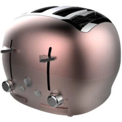 The Funky Appliance Company 1.7 Litre Kettle And 4 Slice Toaster Set Rose Gold Pink -Home Chef Shop 87185757 3
