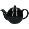 London Pottery Globe 2 Cup Teapot Gloss Black