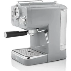 Swan Retro Grey Pump Espresso Coffee Machine -Home Chef Shop 87188153 3