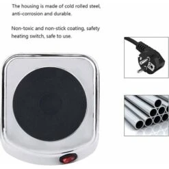 500W Mini Electric Warmer, Griddle Coffee Warmer (220V EU Plug) -Home Chef Shop 87601045 4