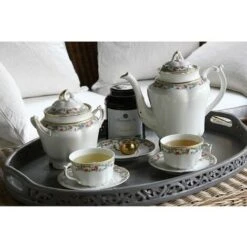 Tea Infuser Teapot - Stainless Steel Infuser (Gold) -Home Chef Shop 87859550 3