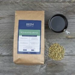 BEEM RAW BRAZIL Arabica Whole Coffee Beans (1kg) - Unroasted -Home Chef Shop 87945937 3