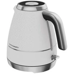 Beko Off White & Chrome Cosmopolis Dome Kettle & 4 Slice Toaster Set -Home Chef Shop 88700104 4