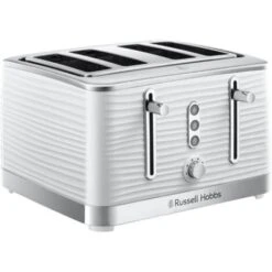 Russell Hobbs Inspire Kettle & 4 Slice Toaster Set White -Home Chef Shop 88777426 4
