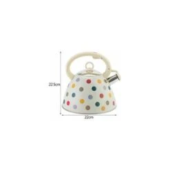 Vintage Gas Stove 3L Stainless Steel Tea Kettle With Silicone Handle -Home Chef Shop 88923889 3