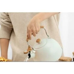 Whistling Kettle, 2.5L Whistling Kettle Induction Gas Kettle Stainless Steel Whistling Kettle Teapot Whistling Kettle For Induction Gas Cookers, Easy To Clean -Home Chef Shop 89793418 3