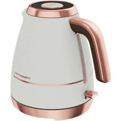 Beko Off White & Rose Gold Cosmopolis Dome Kettle & 4 Slice Toaster Set -Home Chef Shop 90587913 3