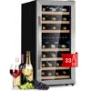 Klarstein Vinamour 33 Duo Wine Fridge 2 Zones 89 L / 33 Bottles 5-18°C Touch