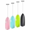 4pcs Electric Coffee Frother - Mini Kitchen Milk Frother Stainless Steel Portable Milk Frother Battery Operated Coffee Maker - Mini Frother