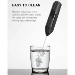 Handheld Milk Frother, Battery Powered Drink Mixer For Matcha Coffee, Portable Electric Whisk Drink Mixer Mini Foam Maker -Home Chef Shop 93496326 4