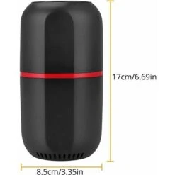 150W Electric Coffee Grinder, Bean Grinder, 120g Capacity, With Cleaning Brush, 2-in-1 Teaspoon And Tamper (Black) -Home Chef Shop 93888626 5