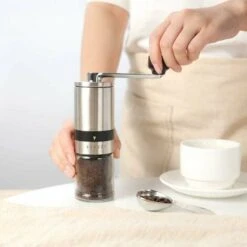 Manual Coffee Grinder With Adjustable Grind - Portable Fast Grinding, Multiple Settings For Coarseness, For Coffee Lovers -Home Chef Shop 93890865 5
