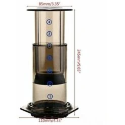 Manual Coffee Maker Pressure Jug Transparent Manual Coffee Maker -Home Chef Shop 94175534 3