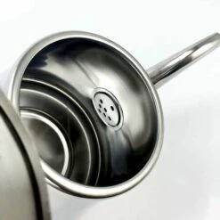 Stainless Steel Teapot With Removable Infuser - 1200 Ml - Dishwasher Safe -Home Chef Shop 94621875 4