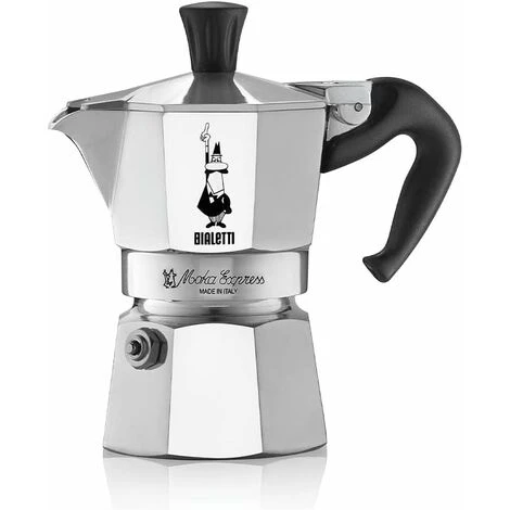 Cafetière Avec Poignée Anti-brûlure, Ne Convient Pas à L'induction, Argent 1 Cafetière Avec Poignée Anti-brûlure, Ne Convient Pas à L'induction, Argent