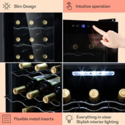 Klarstein Barolo 15 Uno Wine Fridge 48 Ltr 15 Bottles 11-18°C SingleZone -Home Chef Shop 95234536 5