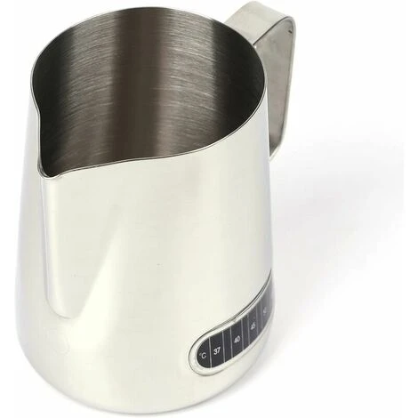 600ml Temperature Stick Pull Flower Cup Stainless Steel Pull Flower Cup Coffee Maker With Thermometer 2 600ml Temperature Stick Pull Flower Cup Stainless Steel Pull Flower Cup Coffee Maker With Thermometer - Image 2