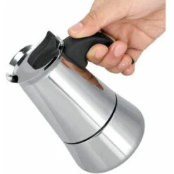 Moka Espresso Pouring Machine Home Office (100ml) - Portable Moka Pot Coffee Maker -Home Chef Shop 95647851 5