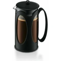 3 Cups 0.35L Black Borosilicate Glass Coffee Maker -Home Chef Shop 95649602 3