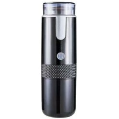 Espresso Maker With Battery Powered Coffee Maker, Electric Car Travel, Camping, Boating, Hiking Compatible, Rechargeable Battery